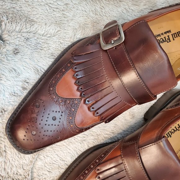 Paul Frederick Italian Mens Dress Loafer - Picture 2 of 7